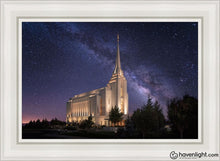 Load image into Gallery viewer, Rexburg Celestial Open Edition Canvas / 24 X 36 White Frame Art
