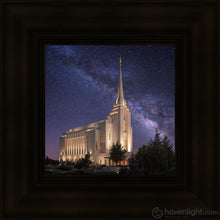 Load image into Gallery viewer, Rexburg Celestial Open Edition Canvas / 6 X Frame B 9 3/4 Art
