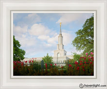 Load image into Gallery viewer, Sacramento Flowers Open Edition Canvas / 11 X 14 White Frame Art

