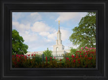 Load image into Gallery viewer, Sacramento Flowers Open Edition Canvas / 14 X 21 Black Frame Art
