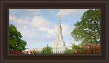 Load image into Gallery viewer, Sacramento Flowers Open Edition Canvas / 15 X 30 Brown Frame Art
