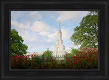 Load image into Gallery viewer, Sacramento Flowers Open Edition Canvas / 24 X 36 Black Frame Art
