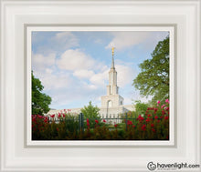 Load image into Gallery viewer, Sacramento Flowers Open Edition Canvas / 8 X 10 White Frame Art

