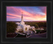 Load image into Gallery viewer, Sacramento Sunrise From On High Open Edition Canvas / 11 X 14 Black Frame Art
