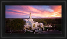 Load image into Gallery viewer, Sacramento Sunrise From On High Open Edition Canvas / 15 X 30 Black Frame Art
