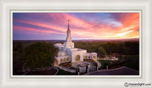 Load image into Gallery viewer, Sacramento Sunrise From On High Open Edition Canvas / 15 X 30 White Frame Art
