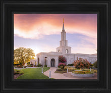 Load image into Gallery viewer, Sacramento Sunset Open Edition Canvas / 11 X 14 Black Frame Art

