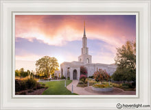 Load image into Gallery viewer, Sacramento Sunset Open Edition Canvas / 24 X 36 White Frame Art
