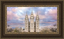 Load image into Gallery viewer, Salt Lake A Glimpse Of Heaven Open Edition Canvas / 36 X 18 Frame M 27 3/4 45 Art

