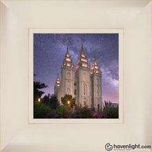 Load image into Gallery viewer, Salt Lake Celestial Open Edition Canvas / 6 X Frame L 10 1/4 Art
