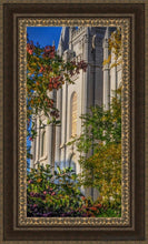 Load image into Gallery viewer, Salt Lake City Temple His Declaration Open Edition Canvas / 18 X 36 Frame M 45 3/4 27 Art
