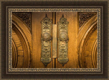 Load image into Gallery viewer, Salt Lake Eternal Doors Open Edition Canvas / 36 X 24 Frame M 33 3/4 45 Art
