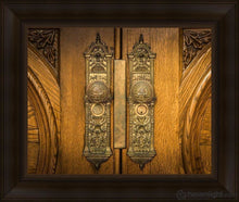 Load image into Gallery viewer, Salt Lake Eternal Doors Open Edition Print / 20 X 16 Frame C Art
