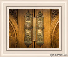 Load image into Gallery viewer, Salt Lake Eternal Doors Open Edition Print / 20 X 16 Frame D Art

