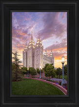 Load image into Gallery viewer, Salt Lake Eternal Progression Open Edition Canvas / 14 X 21 Black Frame Art
