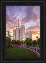 Load image into Gallery viewer, Salt Lake Eternal Progression Open Edition Canvas / 24 X 36 Black Frame Art
