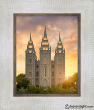 Load image into Gallery viewer, Salt Lake Golden Open Edition Print / 8 X 10 Frame E 11.5 13.5 Art
