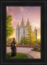 Load image into Gallery viewer, Salt Lake Maternal Reflection Open Edition Canvas / 24 X 36 Black Frame Art
