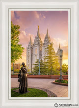 Load image into Gallery viewer, Salt Lake Maternal Reflection Open Edition Canvas / 24 X 36 White Frame Art
