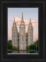 Load image into Gallery viewer, Salt Lake Morning Breaks Open Edition Canvas / 12 X 18 Black Frame Art

