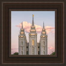 Load image into Gallery viewer, Salt Lake Morning Breaks Open Edition Canvas / 12 X Brown Frame Art

