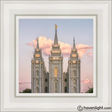 Load image into Gallery viewer, Salt Lake Morning Breaks Open Edition Canvas / 12 X White Frame Art
