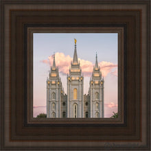 Load image into Gallery viewer, Salt Lake Morning Breaks Open Edition Canvas / 6 X Brown Frame Art
