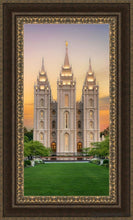 Load image into Gallery viewer, Salt Lake Morning Glow Open Edition Canvas / 36 X 18 Frame M 27 3/4 45 Art
