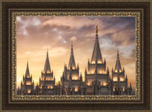 Load image into Gallery viewer, Salt Lake Ramparts Open Edition Canvas / 36 X 24 Frame M 33 3/4 45 Art
