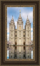 Load image into Gallery viewer, Salt Lake Reflecting Eternity Open Edition Canvas / 18 X 36 Frame M 45 3/4 27 Art
