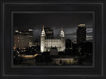 Load image into Gallery viewer, Salt Lake Summers Eve Open Edition Canvas / 12 X 18 Black Frame Art
