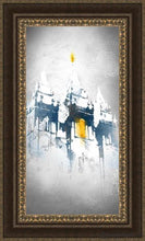 Load image into Gallery viewer, Salt Lake Temple Open Edition Canvas / 18 X 36 Frame M 45 3/4 27 Art
