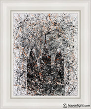 Load image into Gallery viewer, Salt Lake Temple Refuge From The Storm Open Edition Canvas / 11 X 14 White Frame Art

