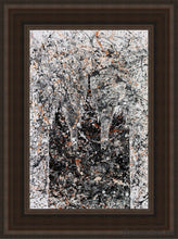 Load image into Gallery viewer, Salt Lake Temple Refuge From The Storm Open Edition Canvas / 12 X 18 Brown Frame Art
