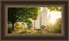 Load image into Gallery viewer, Salt Lake - The Lord Is My Light Open Edition Canvas / 36 X 18 Frame M 27 3/4 45 Art
