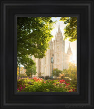 Load image into Gallery viewer, Salt Lake - The Lord Is My Light (Vertical) Open Edition Canvas / 8 X 10 Black Frame Art
