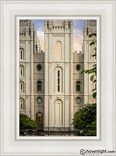 Load image into Gallery viewer, Salt Lake The Morning Breaks Open Edition Canvas / 12 X 18 White Frame Art
