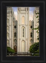 Load image into Gallery viewer, Salt Lake The Morning Breaks Open Edition Canvas / 14 X 21 Black Frame Art
