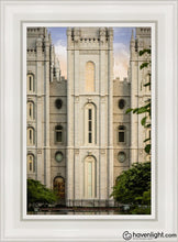 Load image into Gallery viewer, Salt Lake The Morning Breaks Open Edition Canvas / 14 X 21 White Frame Art
