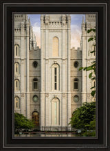 Load image into Gallery viewer, Salt Lake The Morning Breaks Open Edition Canvas / 20 X 30 Black Frame Art
