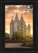 Load image into Gallery viewer, Salt Lake - The Promise Open Edition Canvas / 24 X 36 Black Frame Art
