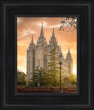 Load image into Gallery viewer, Salt Lake - The Promise Open Edition Canvas / 8 X 10 Black Frame Art
