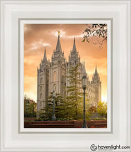 Load image into Gallery viewer, Salt Lake - The Promise Open Edition Canvas / 8 X 10 White Frame Art
