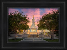 Load image into Gallery viewer, San Antonio Fiery Glow Open Edition Canvas / 12 X 18 Black Frame Art
