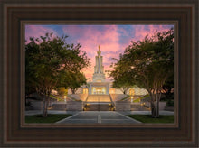Load image into Gallery viewer, San Antonio Fiery Glow Open Edition Canvas / 12 X 18 Brown Frame Art

