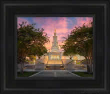 Load image into Gallery viewer, San Antonio Fiery Glow Open Edition Canvas / 8 X 10 Black Frame Art

