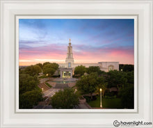 Load image into Gallery viewer, San Antonio Sky Open Edition Canvas / 11 X 14 White Frame Art
