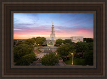 Load image into Gallery viewer, San Antonio Sky Open Edition Canvas / 12 X 18 Brown Frame Art
