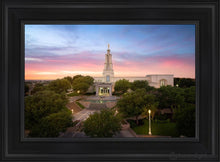 Load image into Gallery viewer, San Antonio Sky Open Edition Canvas / 14 X 21 Black Frame Art
