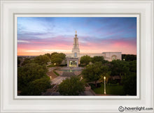 Load image into Gallery viewer, San Antonio Sky Open Edition Canvas / 14 X 21 White Frame Art
